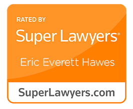 Eric Everett Hawes Super Lawyer Badge